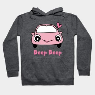 Beep Beep Kawaii Cute Car Hoodie